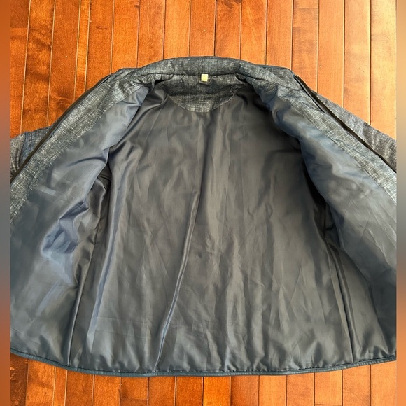 Women's Blue Quilted Lightweight Spring Jacket Size Small - Picture 8 of 10